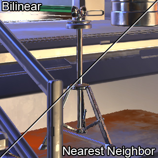 Nearest Neighbor vs. Bilinear